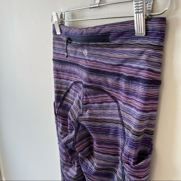 Lululemon Speed Tight IV Leggings Space Dye Twist Ultra Violet - Picture 11 of 16